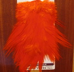  ����� ������ ���� (�������� �����) spey hackle saddle orange